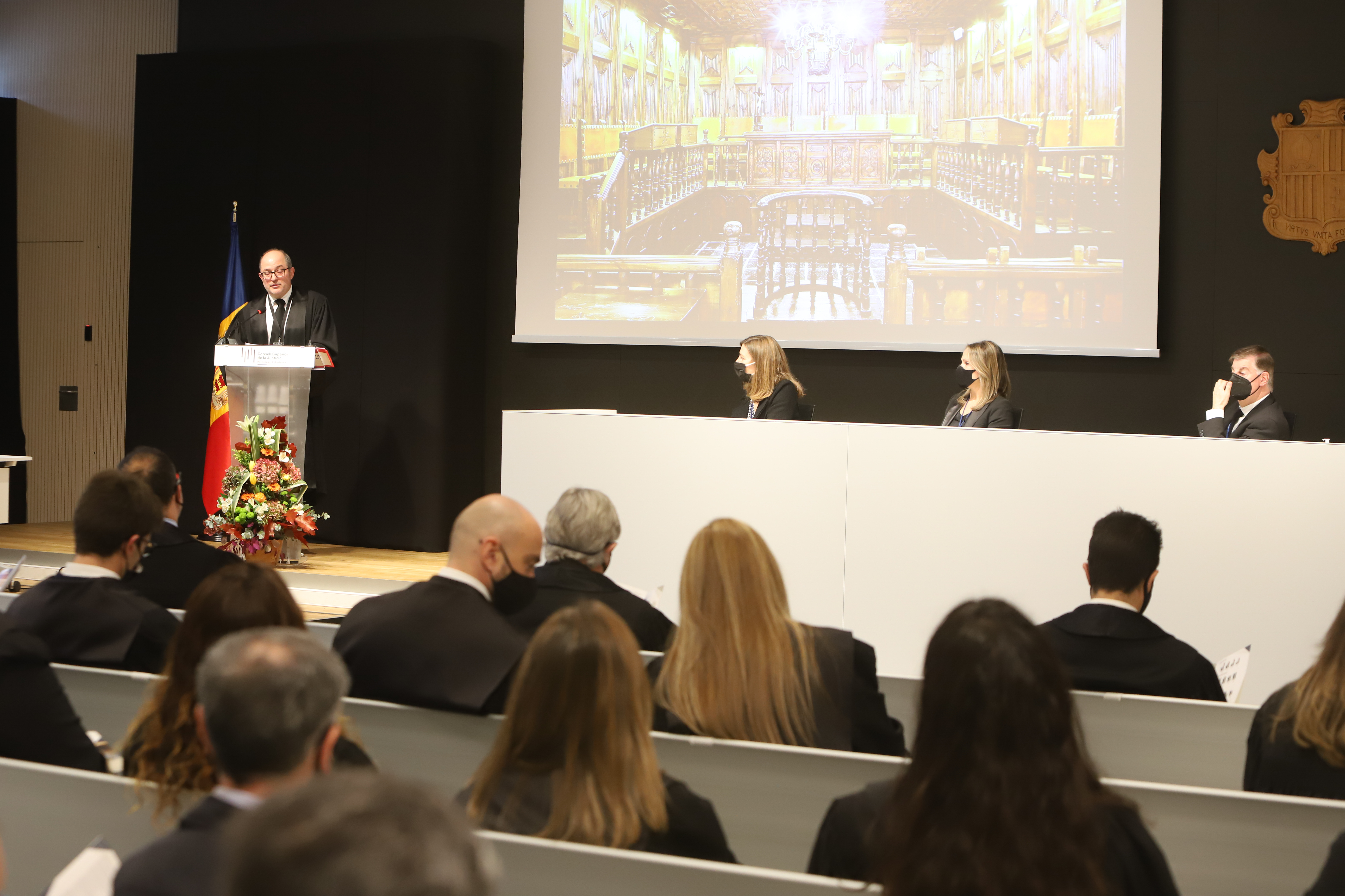 El CSJ declara obert l’any judicial 2021-2022