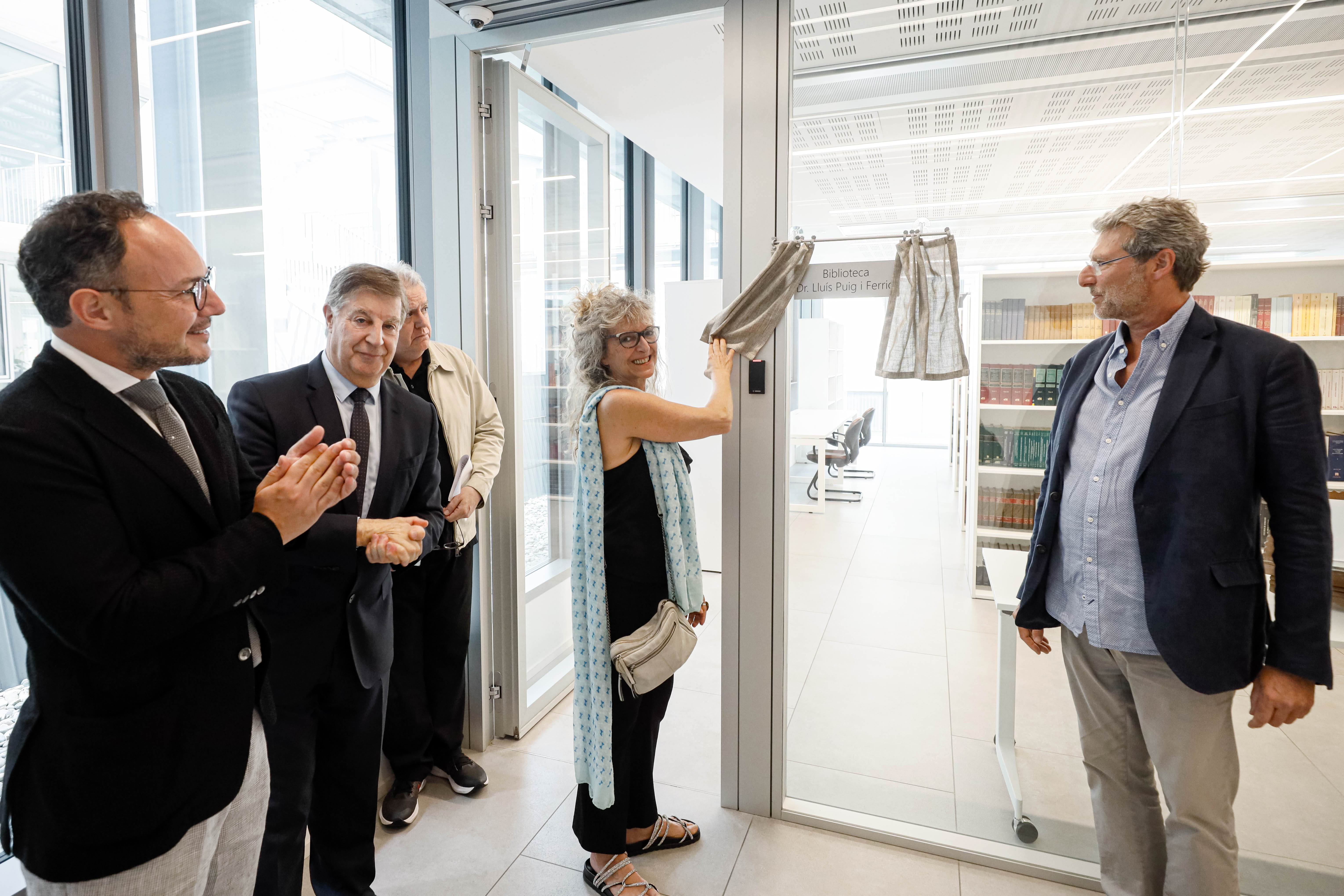 Inauguració Biblioteca del Dr. Luis Puig i Ferriol