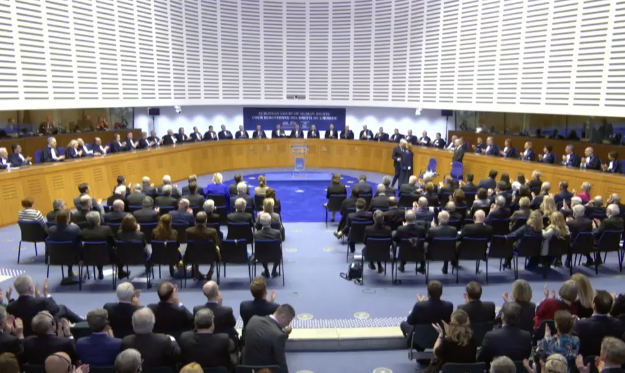 Inauguració de l’any judicial al Tribunal Europeu dels Drets  Humans
