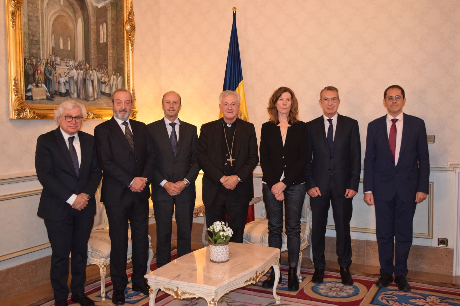 Visita institucional al Copríncep episcopal